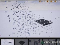 Flocking Behaviour System [Ideal for simulation of birds, fish, bees and more]