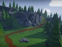 Stylized Low Poly Environment