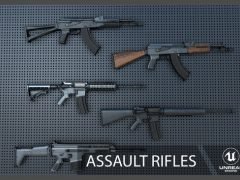 Weapon Pack: Assault Rifles