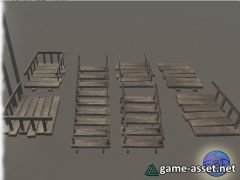 Stairs and Floor Wood Pack