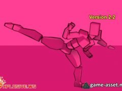 Female Fighter Mecanim Animation Pack
