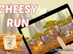 Cheesy Run - Cartoon Runner Game
