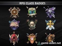 RPG Class Badges