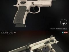 3D-Model - Pistol CZ 75 B P01