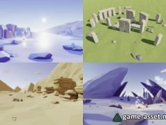 Low Poly Rocks Pack
