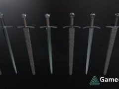 Medieval Sword 3D-Models Collection