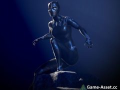 3D Model - Shuri The Black Panther