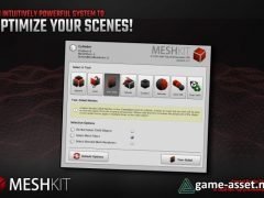 MeshKit - Mesh Decimation, Separation, Combining and Editing Tools