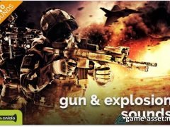 Gun & Explosion Sounds (Unity assetstore)
