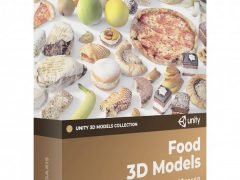 Food 3D Models for Unity Collection