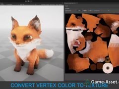 Convert Vertex Color To Texture