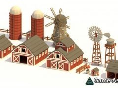 3D-Model - Farm Buildings Pack