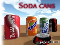 soda cans