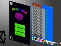 Create your own 2D Mastermind game with the use of the Unity Engine