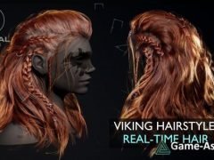 Viking Real-Time Hairstyle