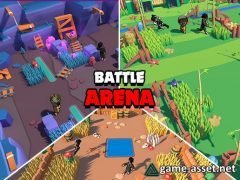 Battle Arena - Cartoon Assets