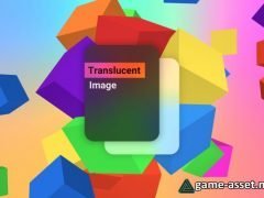 Translucent Image - Fast Blurred Background UI
