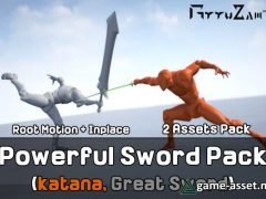 Powerful Sword Pack(Great Sword + Katana)