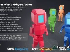 Multiplayer Blueprint Lobby Solution - By Kekdot