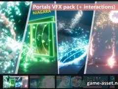 Portals VFX pack (+ interactions)