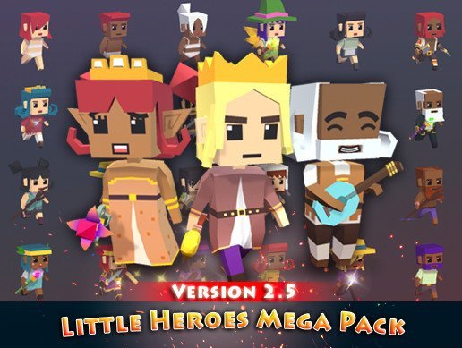 Little Heroes Mega Pack
