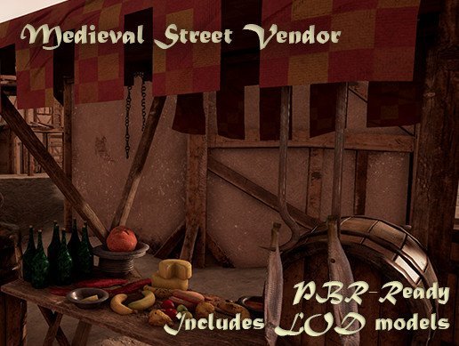 Medieval Street Vendor