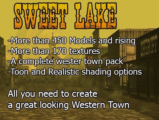 SweetLake Wild West Town