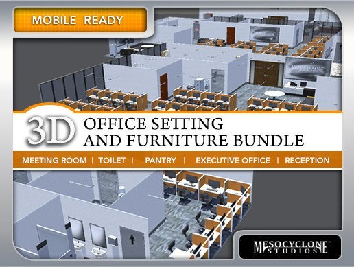 Office Setting & Furniture Bundle