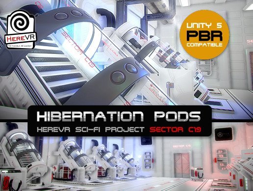 Hibernation Pods - SC19 - HereVR Sci-Fi Project