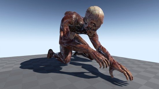 Zombie1 Model+Animation