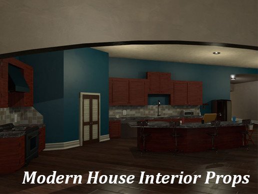 Modern House Interior Props