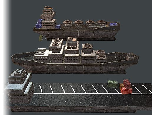 Modular Battleship Mobile Pack