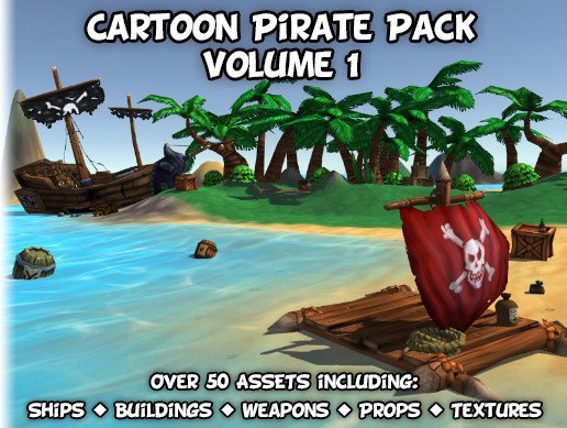 Cartoon Pirate Pack - Vol 1