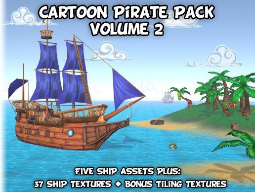 Cartoon Pirate Pack - Vol 2