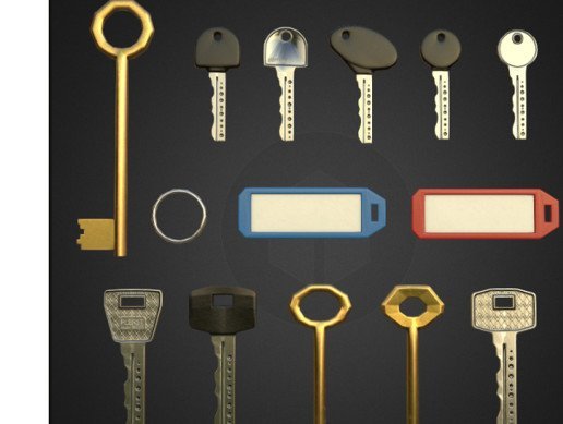 PBR Keys pack