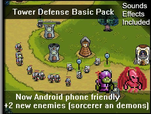 Tower Defense Basic Pixel Art Pack