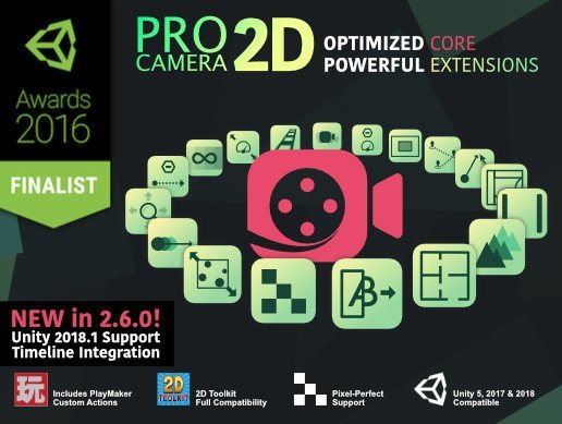 Pro Camera 2D - The definitive 2D & 2.5D Unity camera plugin