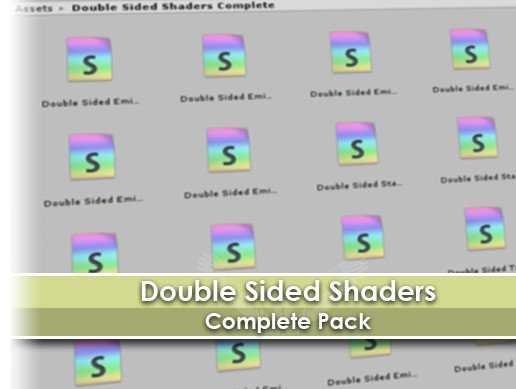 Double Sided Shaders Full Pack v1.4