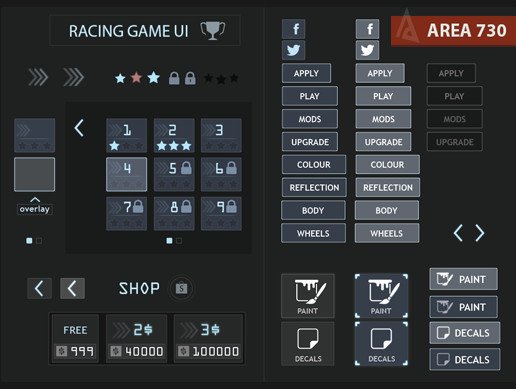 Advanced Racing UI v1.0