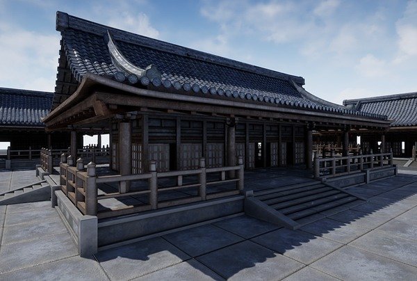 Asian Temple – UE4