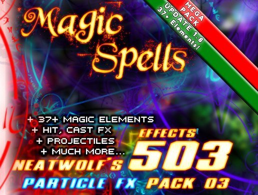 MEGA 503 Magic Spells FX - NeatWolf's FX Pack 01