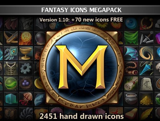 Fantasy Icons Megapack