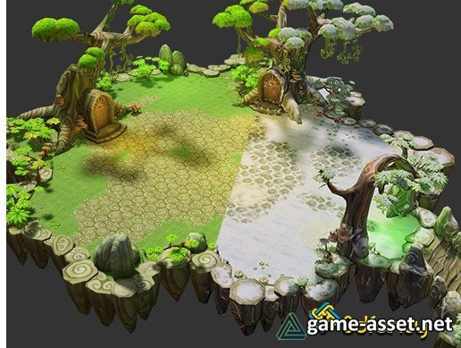 Floating Islands - Fantasy Environment Pack
