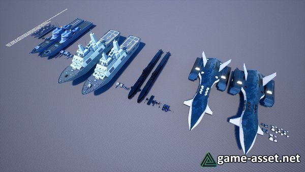 Military Ships Pack