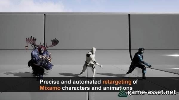 Mixamo Animation Retargeting