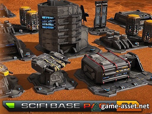 SciFi Base Pack 01