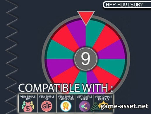 Stop The Wheel - Complete Game Template Ready For Release