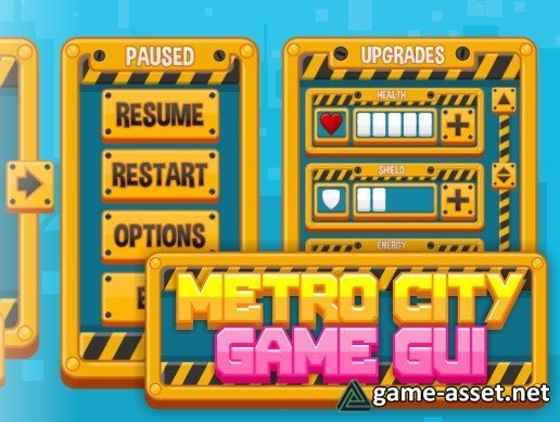 Metro City - Game GUI