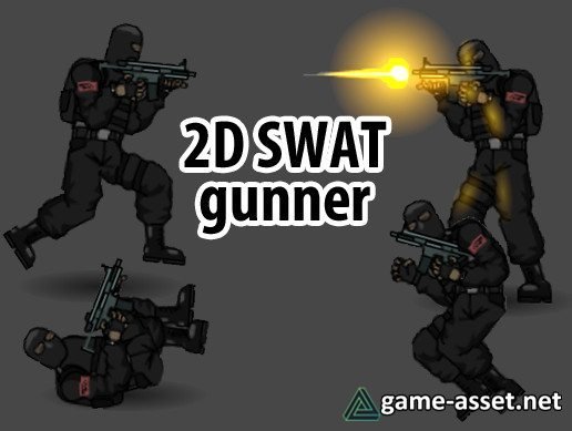 2D SWAT Soldier