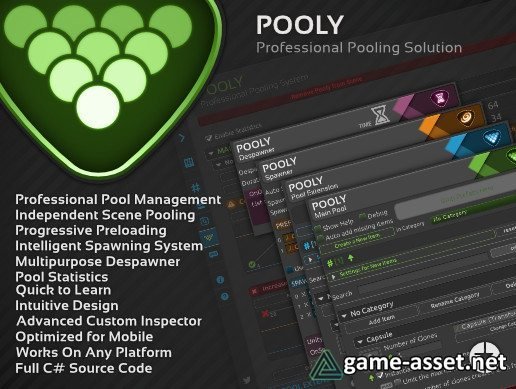 Pooly - Professional Pooling System